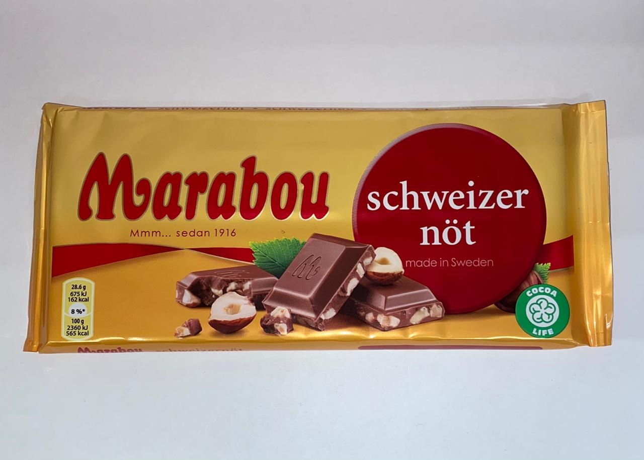 Вафли в Молочном шоколаде Marabou